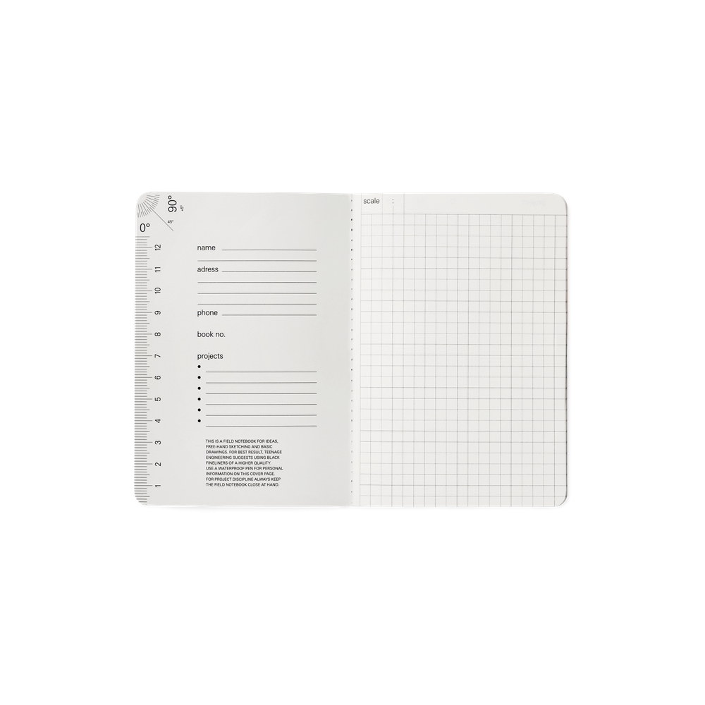 GROOV TH Teenage Engineering Field Notebook Official Reseller GROOV Creative Gadgets Store