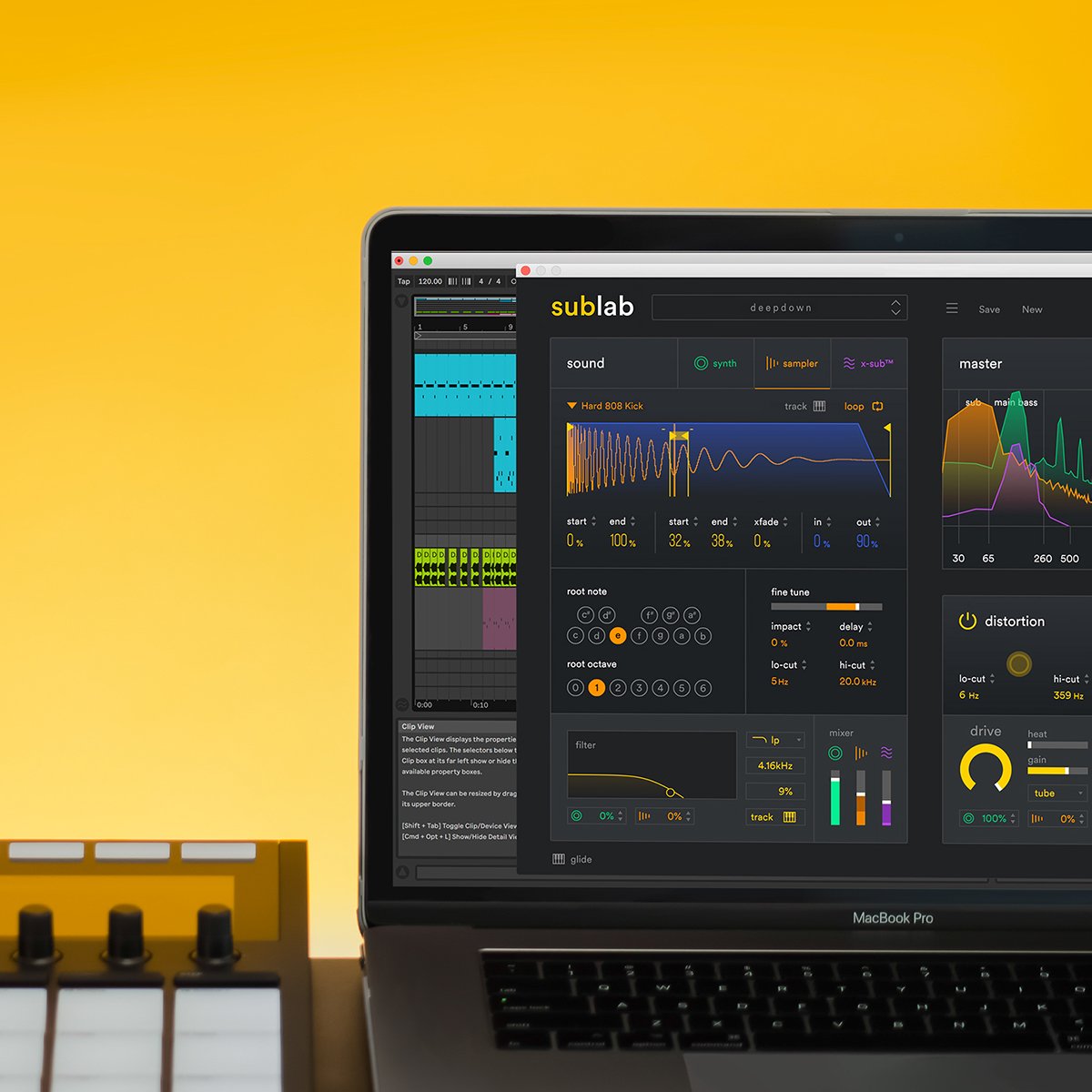 SubLab: one of a kind synthesizer — GROOV : Creative Gadgets Store