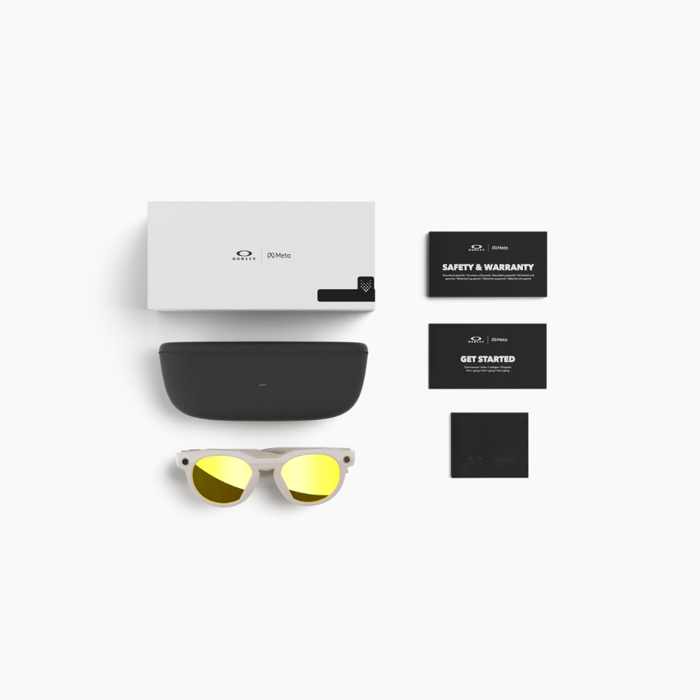 Oakley Meta HSTN Limited Edition - Warm Grey | Prizm 24K Polarised - view 4