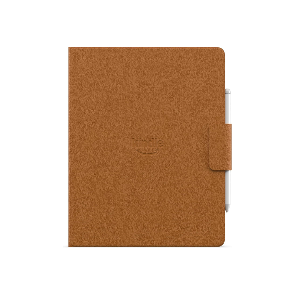 Kindle Scribe Folio Cover with Magnetic Attach (Premium Leather)