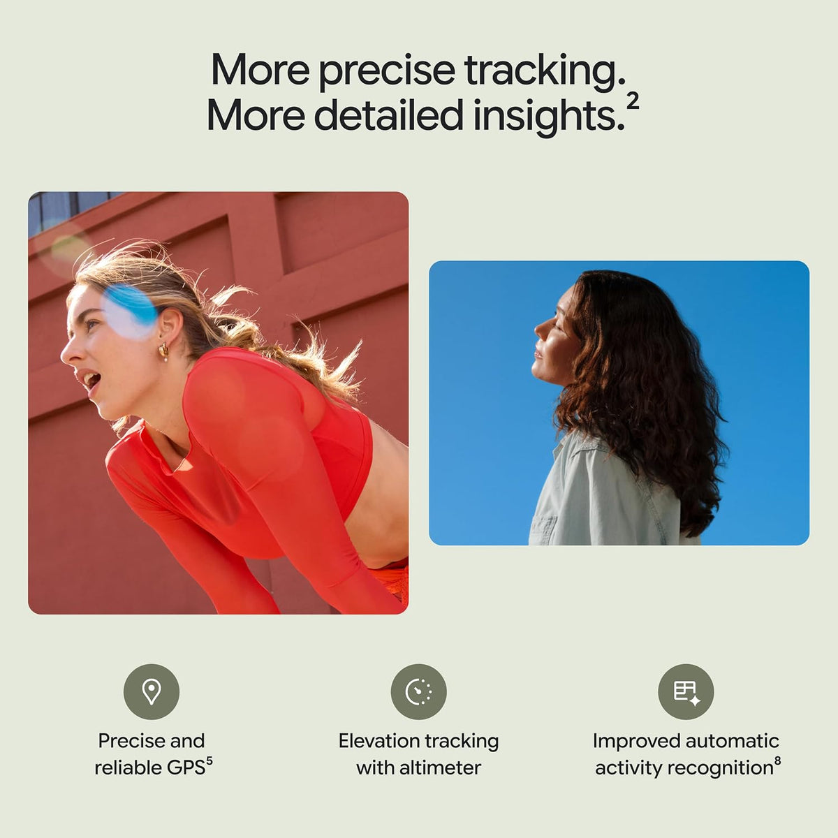 Google Fitbit Edge (Olive/Satin Pyrite)