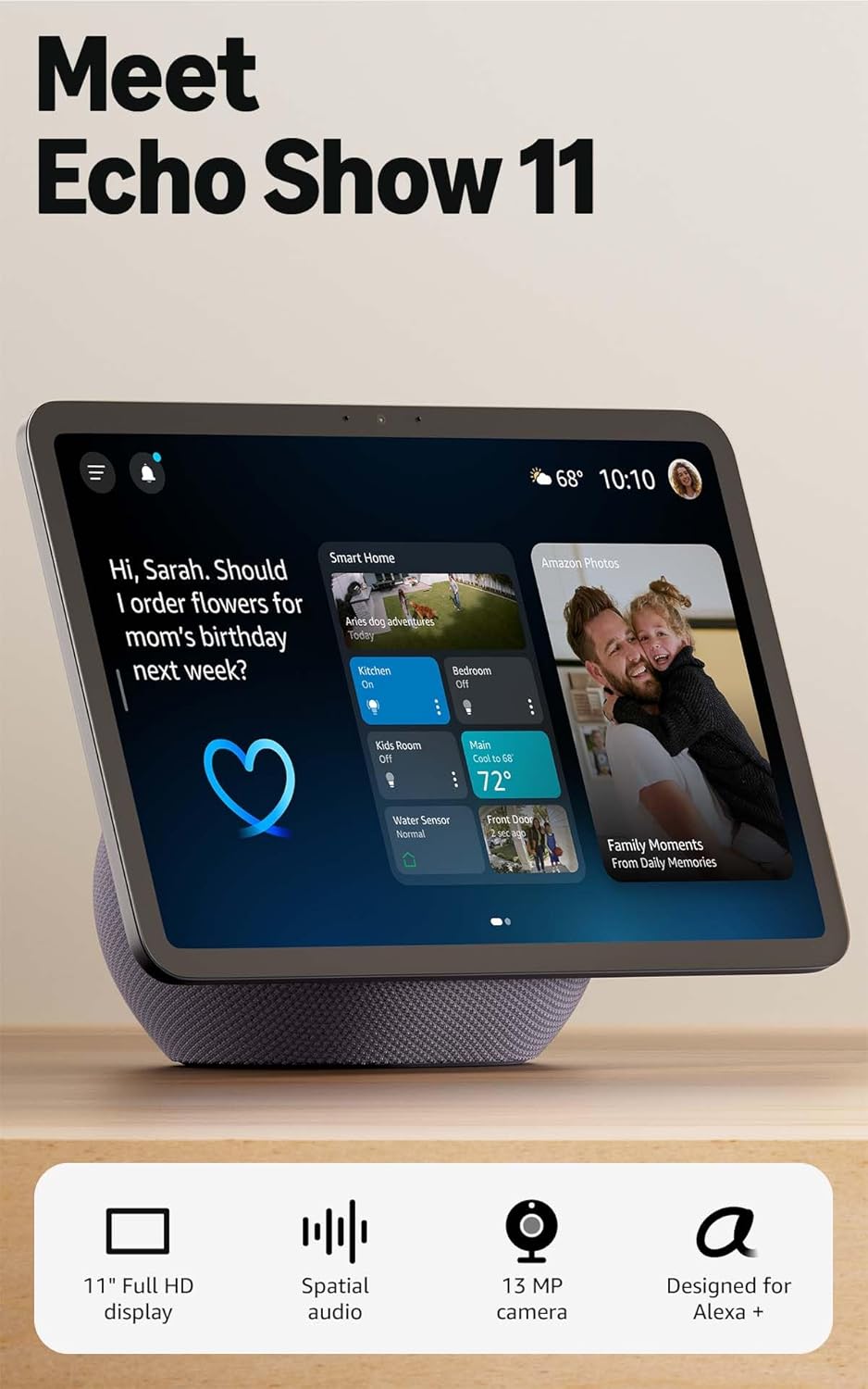 Amazon Echo Show 11 Gen 4 (newest model) - view 4
