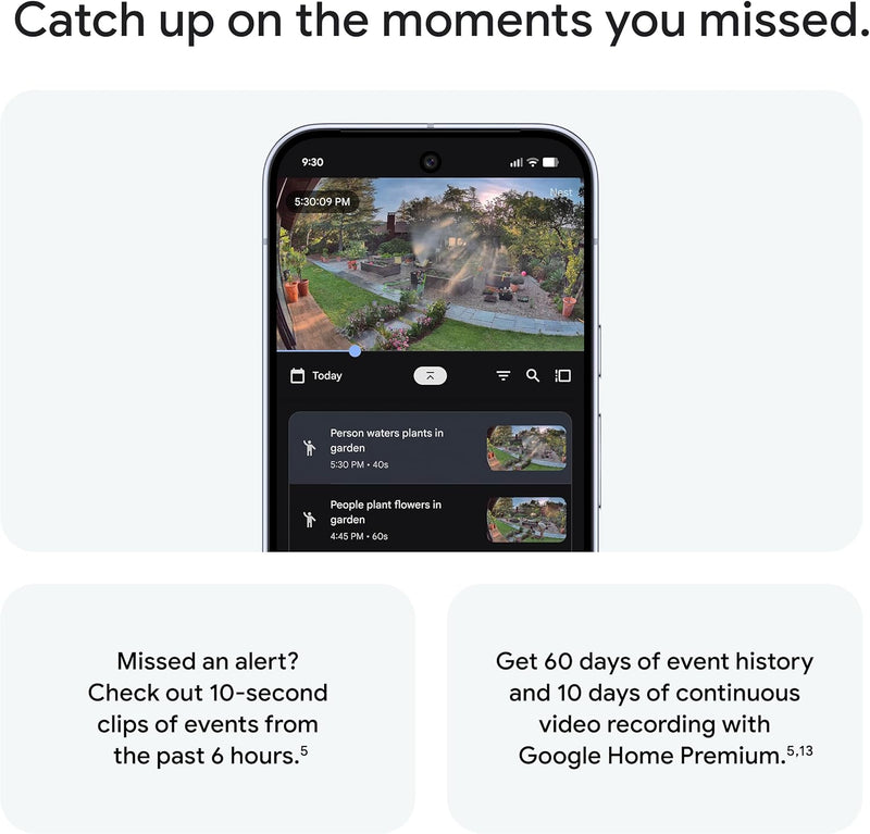 Nest Cam Outdoor (Wired, 2nd Gen)