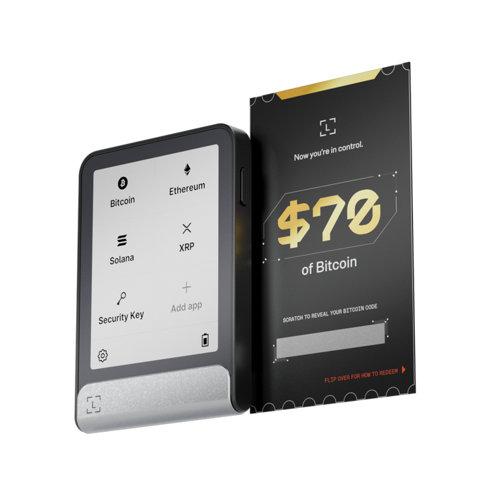 [NEW] LEDGER FLEX with $70 of Bitcoin - Limited Offer