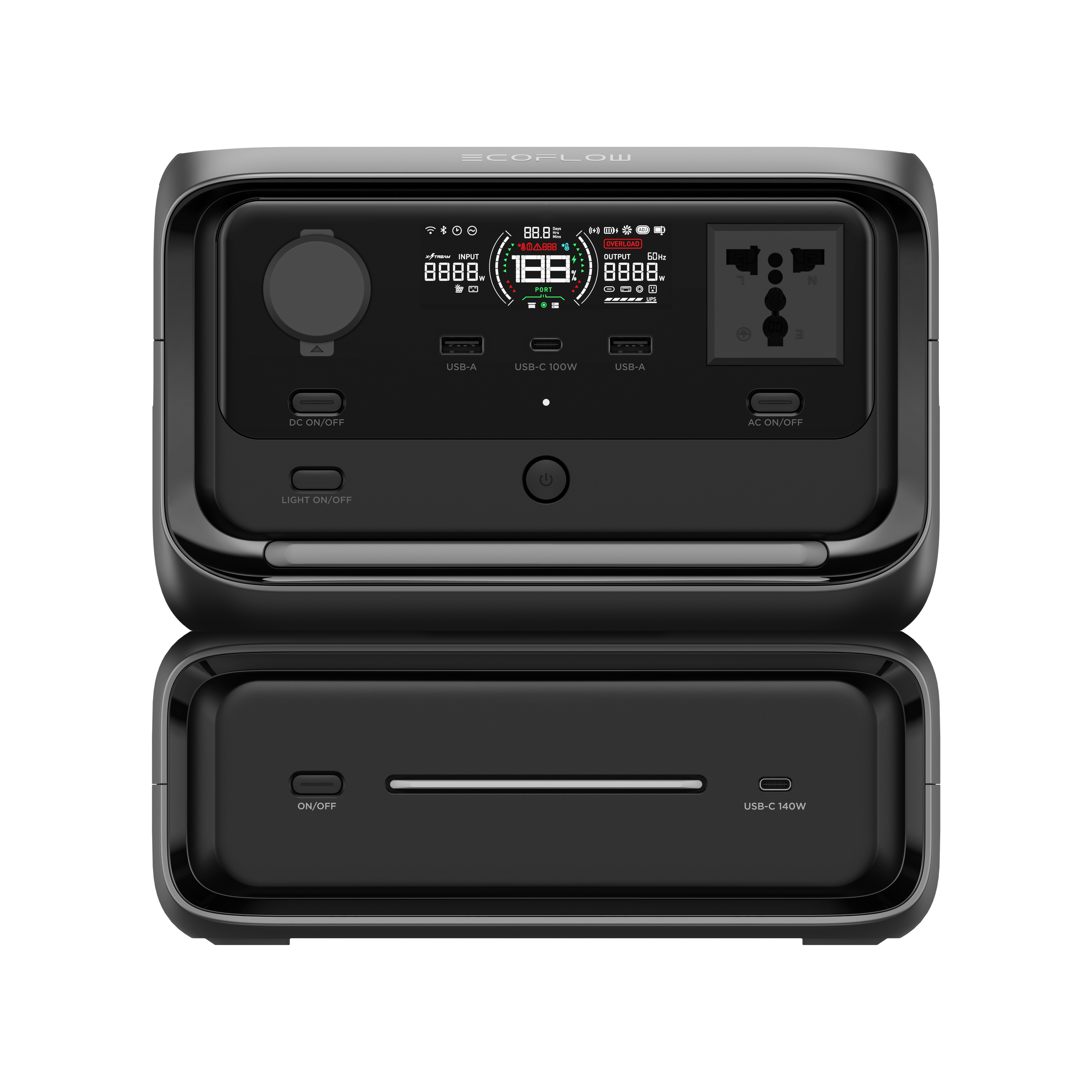 ECOFLOW RIVER 3 Max - 572Wh 600W - view 3