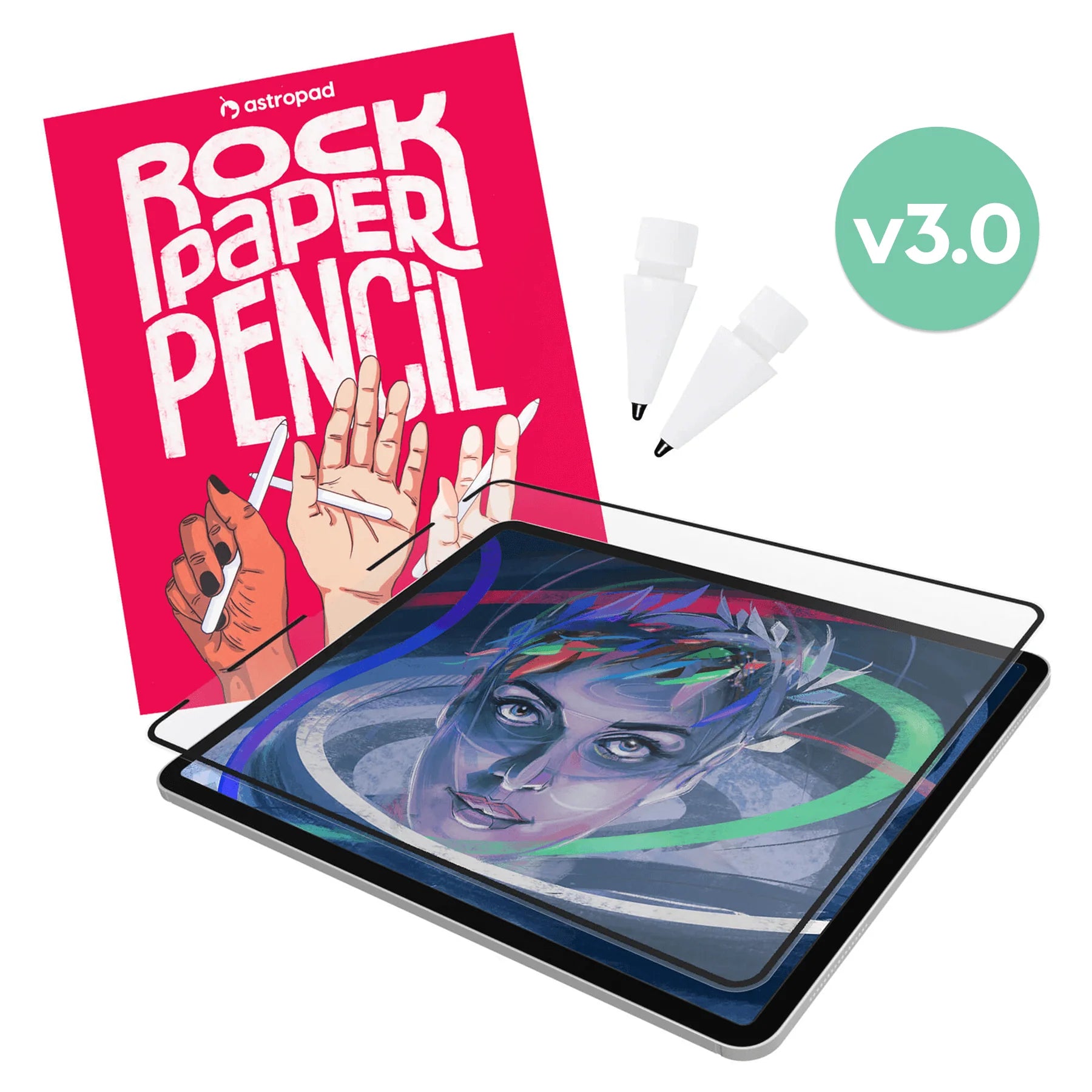 Rock Paper Pencil v3.0 — iPad Paper Screen Protector - view 10