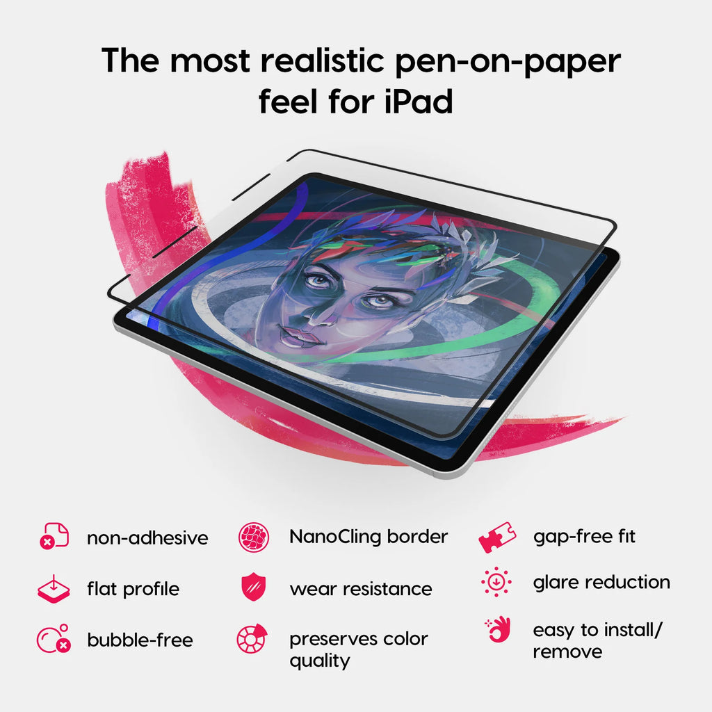 Rock Paper Pencil v3.0 — iPad Paper Screen Protector - view 7