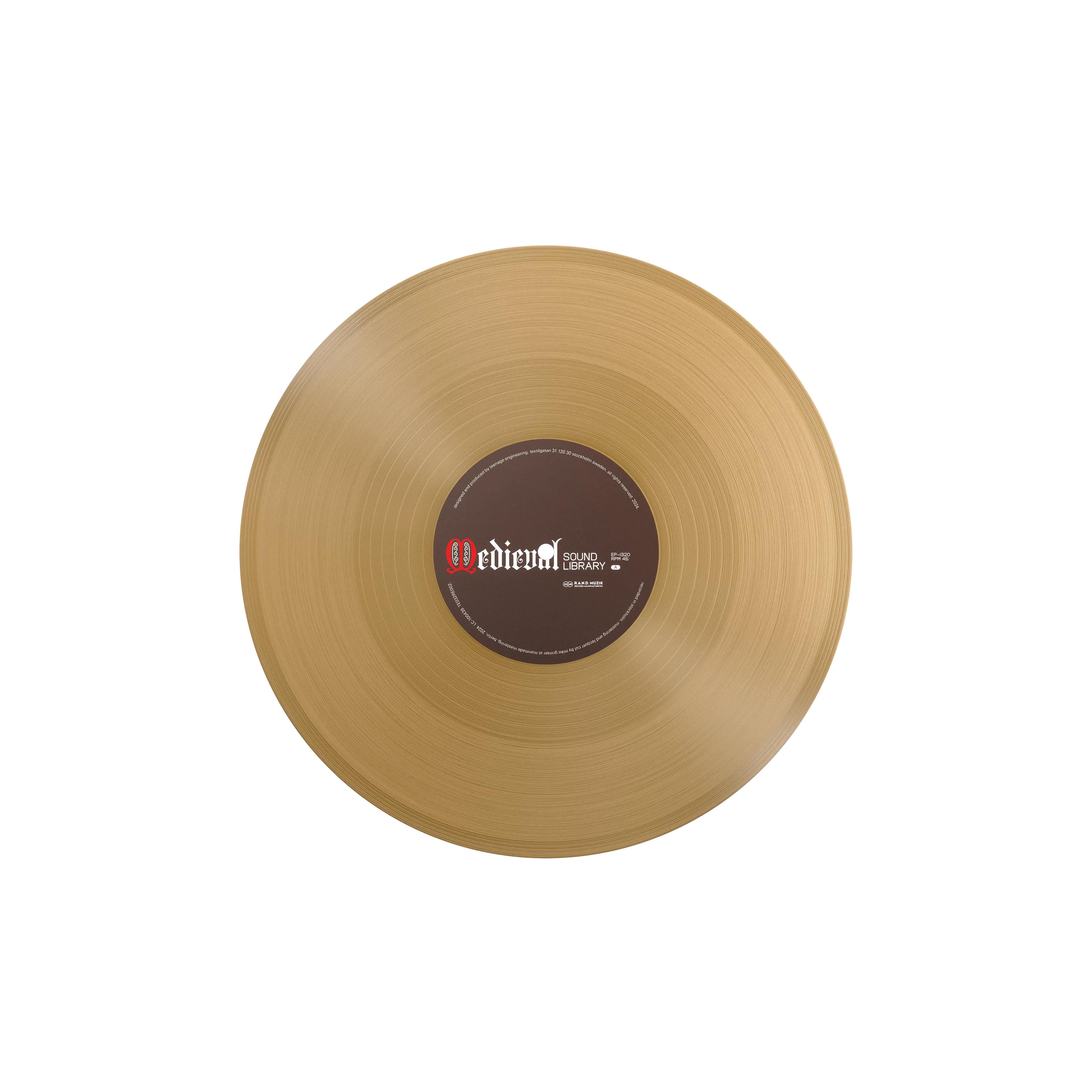 Teenage Engineering EP-1320 medieval vinyl - view 2