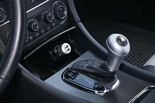 Just Mobile Highway Max Deluxe Car Charger with 2 USB Ports (total 4.2A)