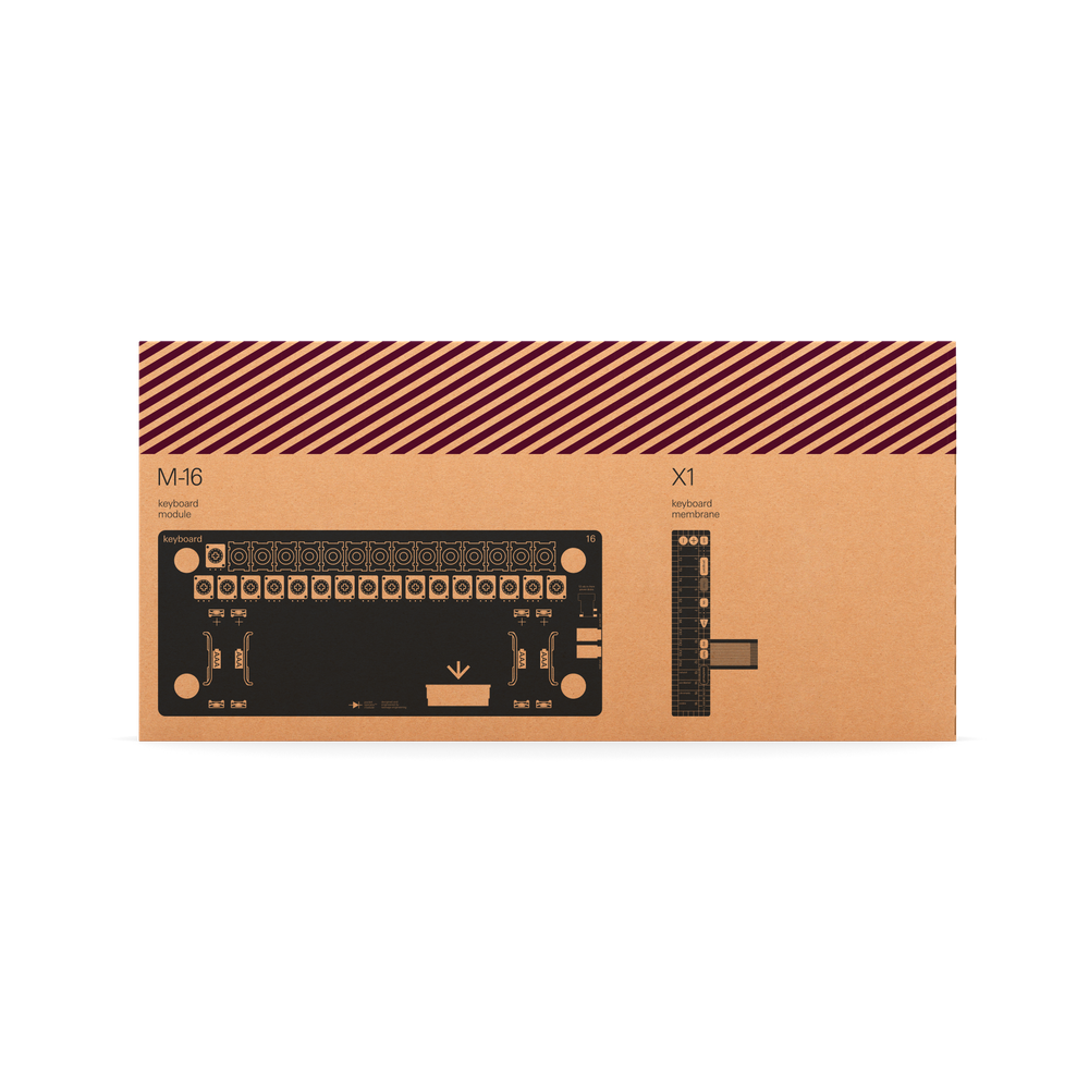 Teenage Engineering M-16 membrane keyboard kit - view 2