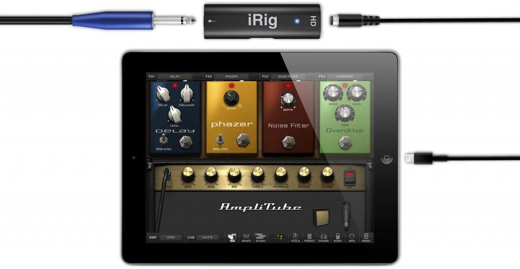 iRig HD Digital Guitar Interface for iOS and Mac