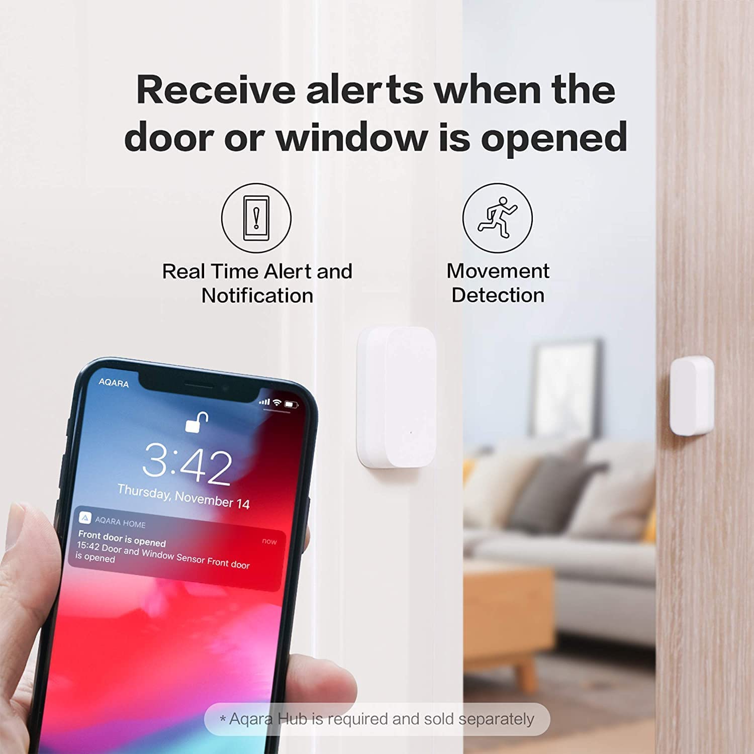 Aqara Door and Window Sensor - view 2