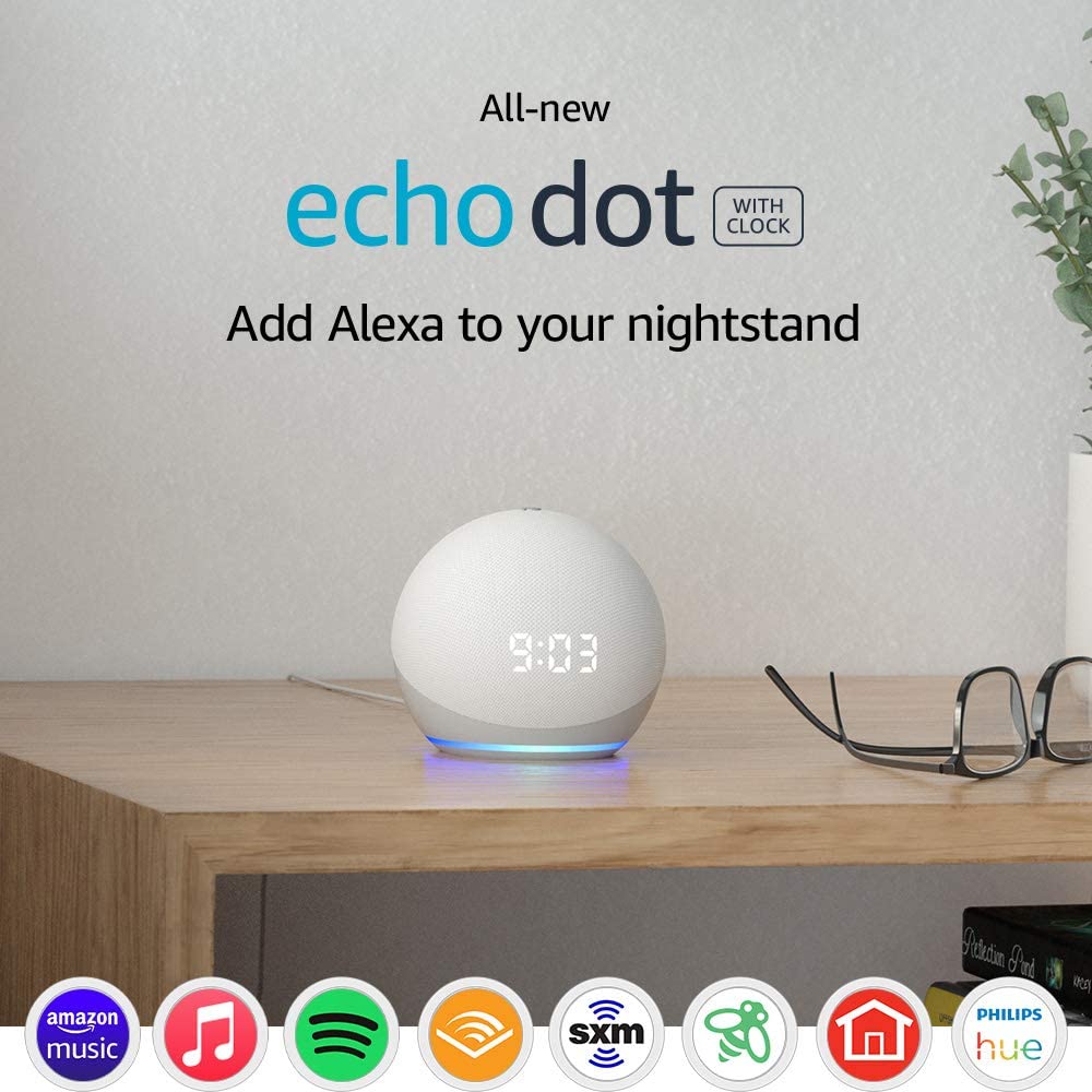 All-new Echo dot 4th Gen with Clock - view 7