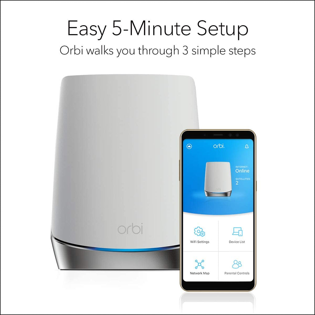 Orbi Mesh WiFi 6 System AX4200 (RBK753) - view 6
