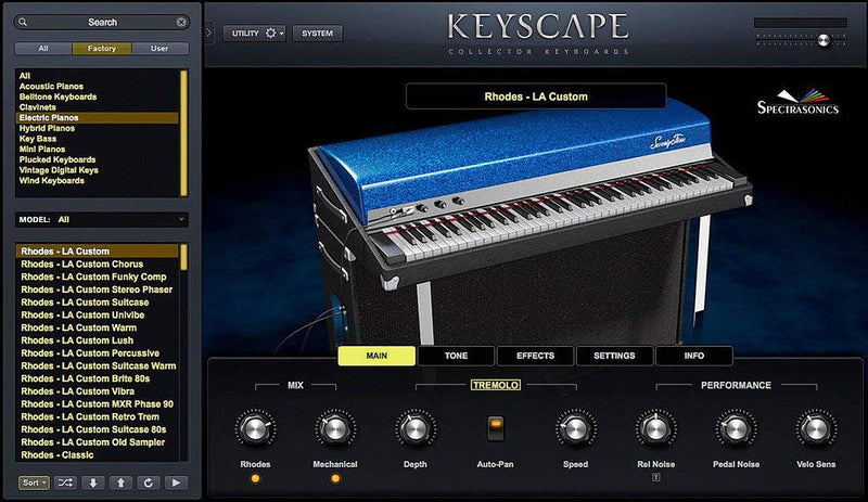 Spectrasonics Keyscape Collector Keyboards