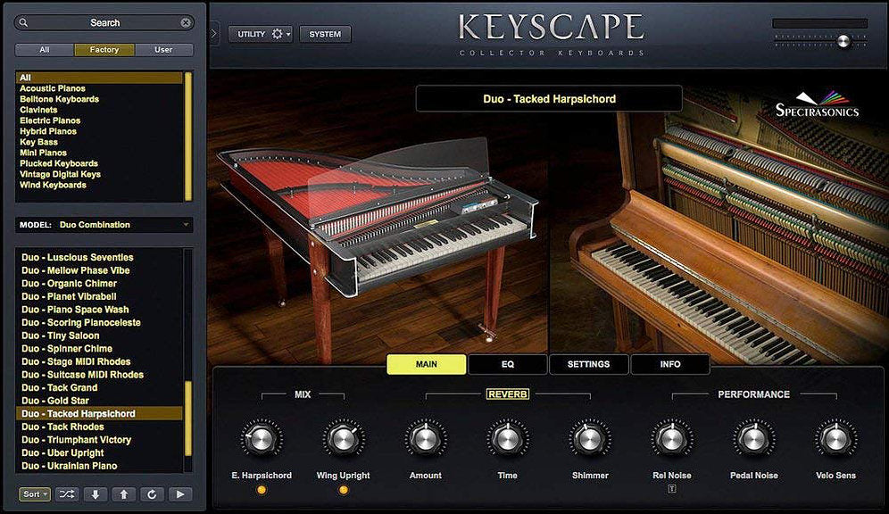 สั่งซื้อ / Buy Spectrasonics Keyscape from GROOV | Worldwide