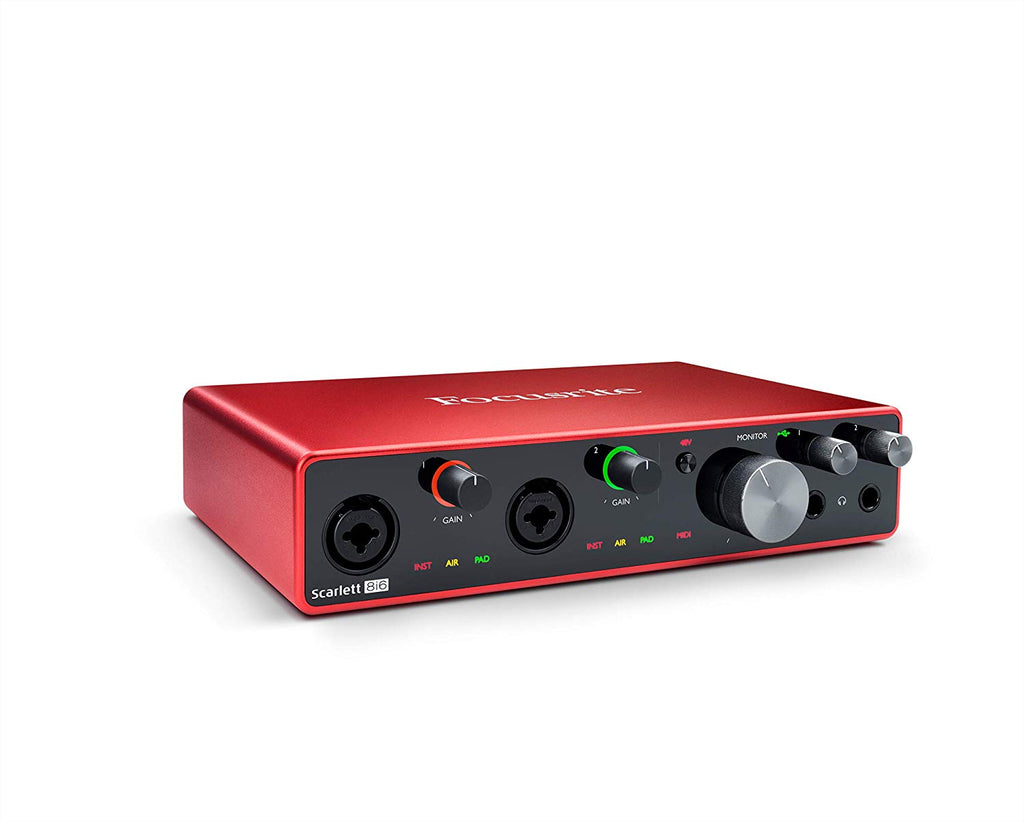 Focusrite : Scarlett 8i6 (Gen 3) - view 2