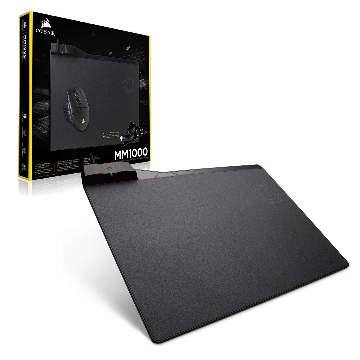 CORSAIR: MM1000 Qi Wireless Charging Mouse Pad - view 8