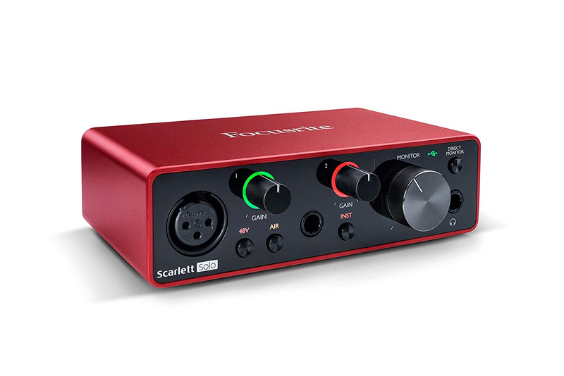 Focusrite : Scarlett Solo (Gen 3)