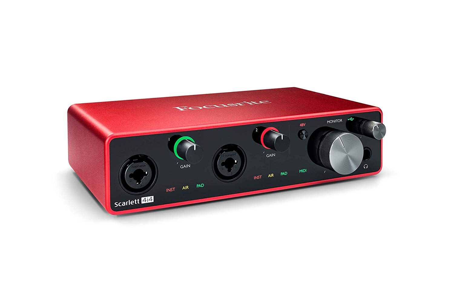 Focusrite : Scarlett 4i4 (Gen 3) - view 2