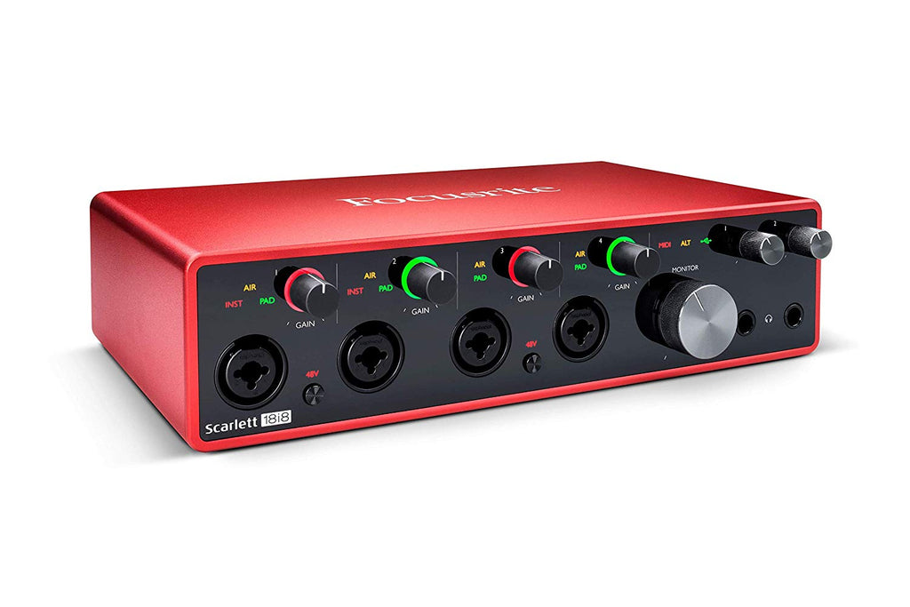 Focusrite : Scarlett 18i8 (Gen 3) - view 2