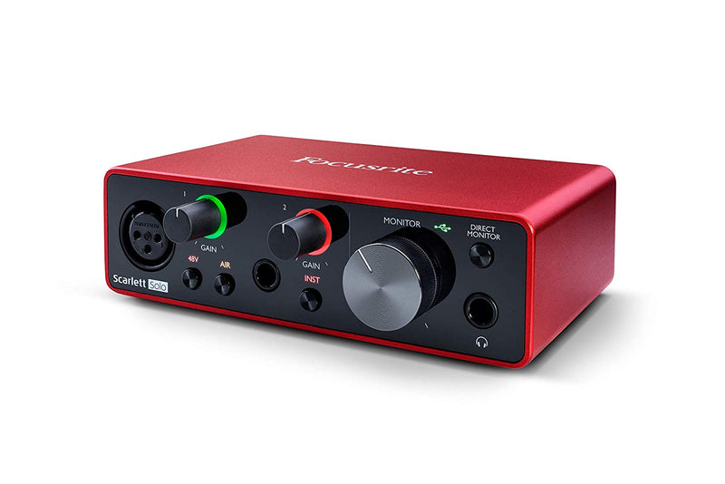 Focusrite : Scarlett Solo (Gen 3)