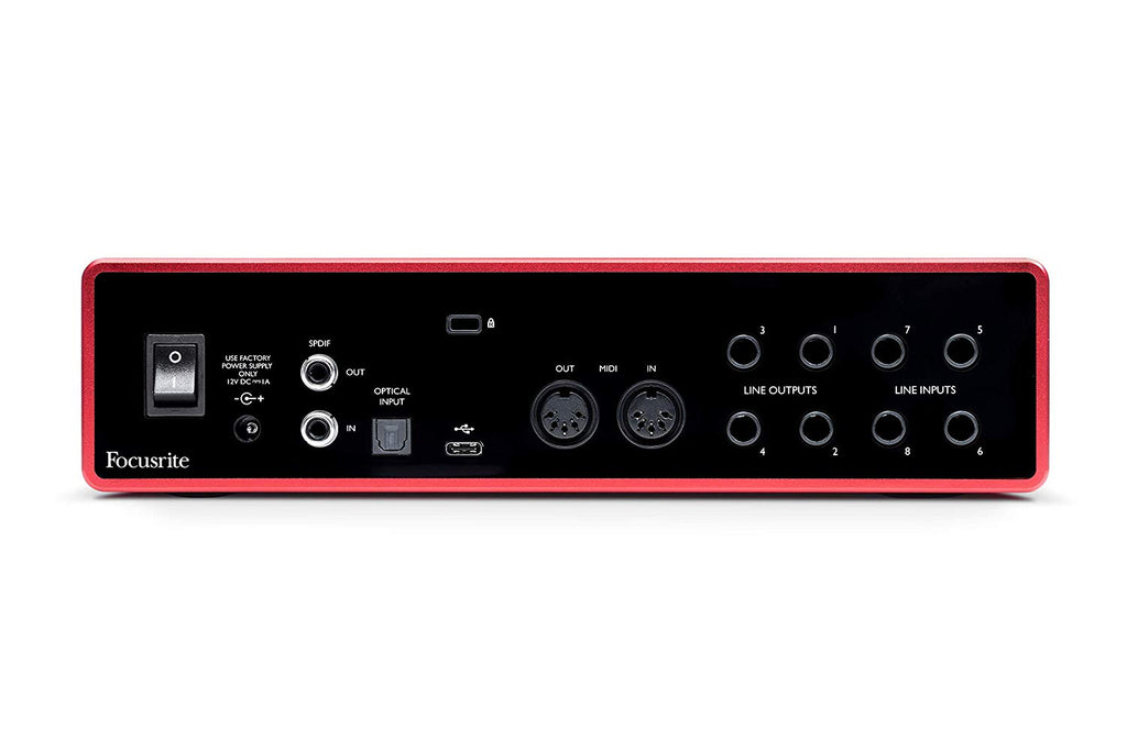 Focusrite : Scarlett 18i8 (Gen 3) - view 4