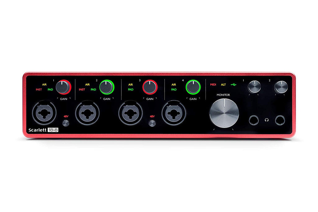 Focusrite : Scarlett 18i8 (Gen 3) - view 3