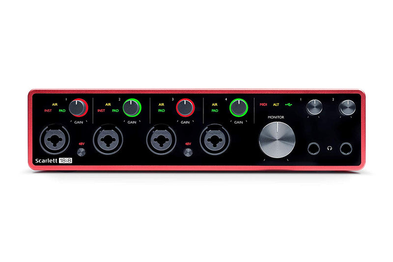 Focusrite : Scarlett 18i8 (Gen 3)