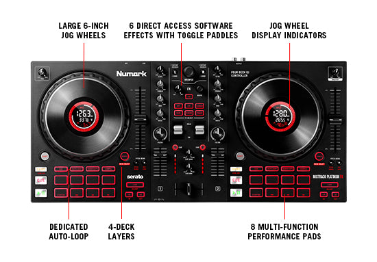 Numark Mixtrack Platinum FX - view 8