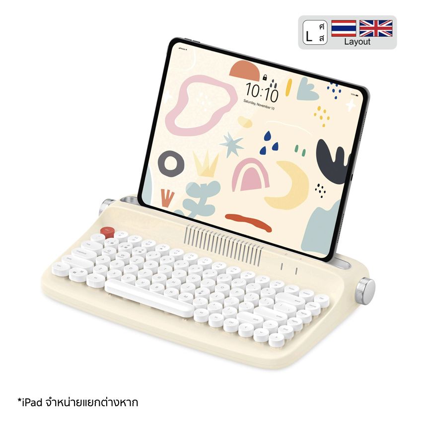 Actto Retro Bluetooth Keyboard - view 3