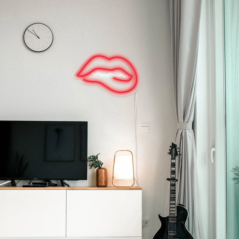 Candy Shock Biting Lips