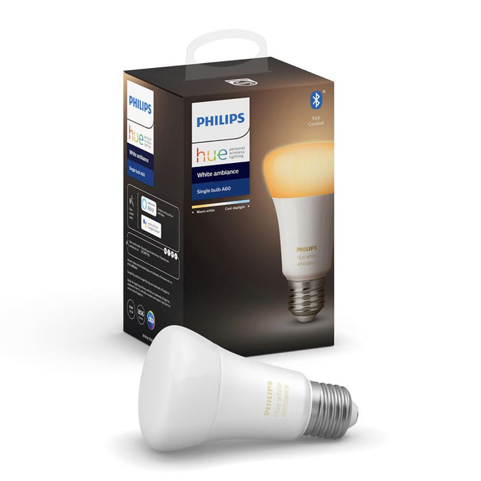Philips Hue White Ambiance Single Bulb 8.5W A60 E27