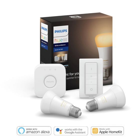 Philips Hue White Ambiance Starter Kit 8.5W A60 E27