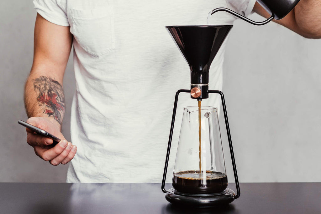 GINA pour over brewing
