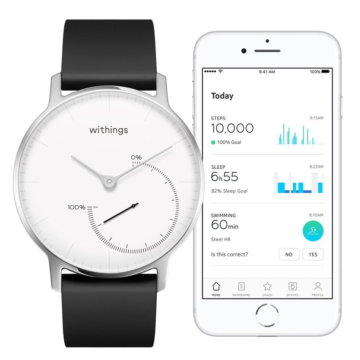 Withings Steel - Activity & Sleep Watch - view 2